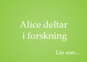 Alice deltar i forskning